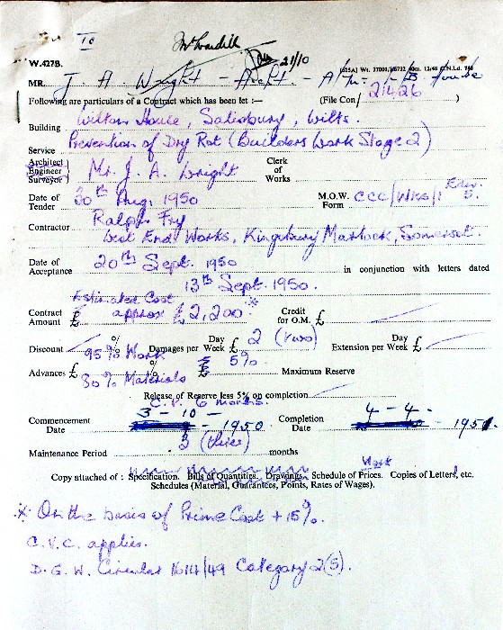 the contract