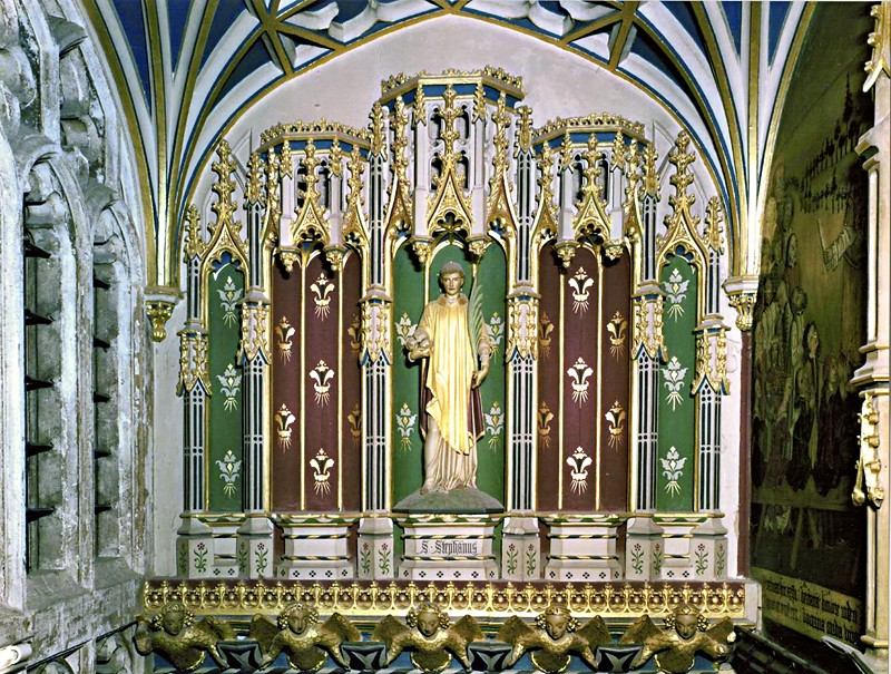 The Altar in the Hastings Chantry, St George's Chapel, Windsor